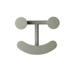Hot Fritz Hansen Gancho Happy Hook, verde Gris