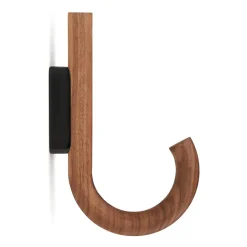 Gejst Gancho Hook 19 cm, nogal-negro Marrón