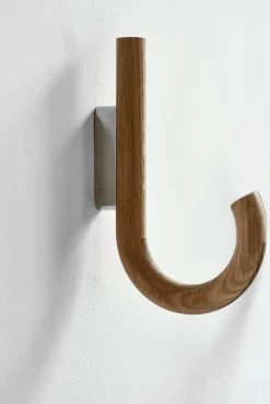 Hot Gejst Gancho Hook 19 cm, Roble-cromo Marrón