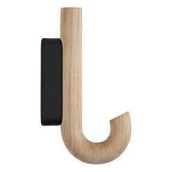 Clearance Gejst Gancho Hook mini 13,3 cm, Roble-negro MarrónNegro