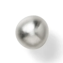 Ferm Living Gancho Mushroom, Brushed stainless steel Plateado