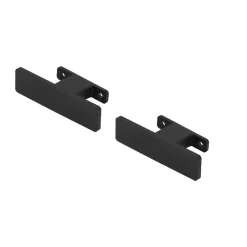 Hot Scandi Living Gancho Nod pequeño, Black Negro