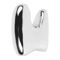 Sale Broste Copenhagen Gancho Roberta 10x7 cm, Silver finish Plateado