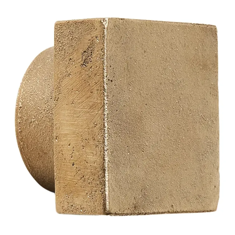 Outlet Ferm Living Gancho Square large, Casted brass Color dorado