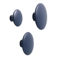 Hot Muuto Gancho The Dots, de medianoche, pequeño Azul