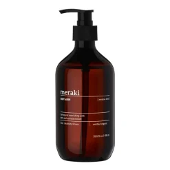 Discount Meraki Gel de baño 490 ml, Meadow bliss Marrón
