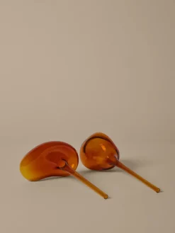 Online Ferm Living Globos de riego Mercury 2 piezas, Amber, 12x18,5 cm Naranja