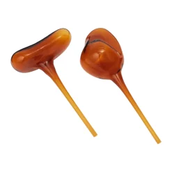 New Ferm Living Globos de riego Mercury 2 piezas, Amber, 15x24 cm Naranja