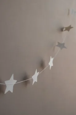 Clearance DBKD Guirnalda Garland estrella, White Blanco