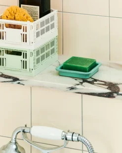 Outlet HAY Colour Crate Mini 2-pack 13x17 cm, Off white Blanco