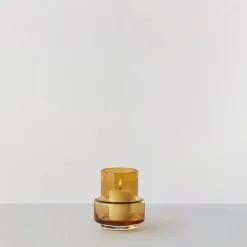 Outlet Ro Collection Hurricane tealight no. 25, Amber Naranja
