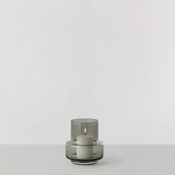 Sale Ro Collection Hurricane tealight no. 25, Smoked grey Gris