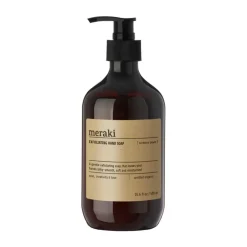Discount Meraki Jabón de manos exfoliante 490 ml, Northern dawn Negro