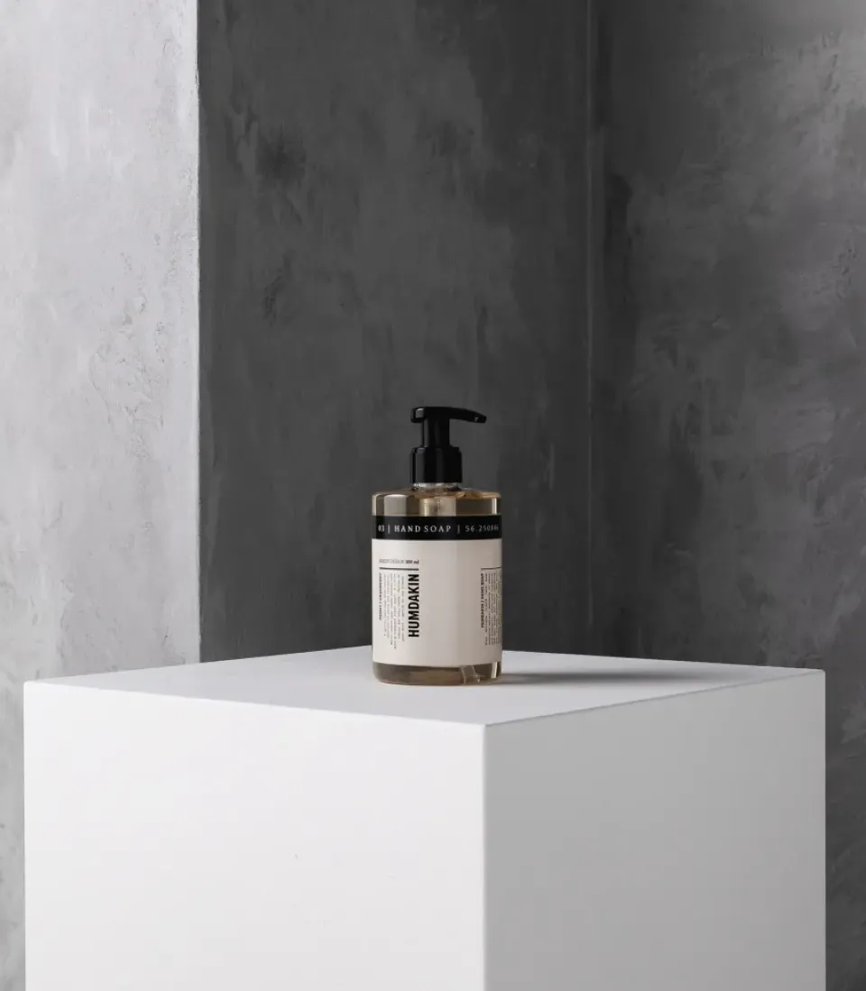 Outlet Humdakin Jabón de manos 300 ml, Peony & cranberry TransparenteNegro
