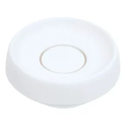 New Bosign Jabonera con drenaje oculto silicona medium, Blanco