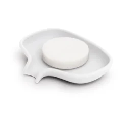 Discount Bosign Jabonera con drenaje Soap Saver Flow small, Blanco