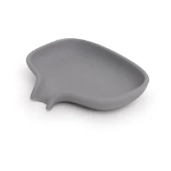 New Bosign Jabonera con drenaje Soap Saver Flow small, Gris