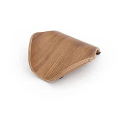 Discount Bosign Jabonera Leaf™ con drenaje 11,5 × 11,5 cm, Nogal Marrón