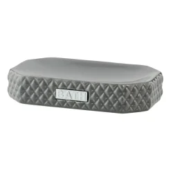Online Lene Bjerre Jabonera Marion 13,5x9 cm, Monument grey-silver GrisPlateado
