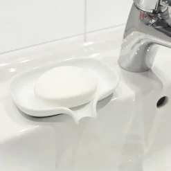 Online Bosign Jabonera porcelana con pico para goteo, Blanco