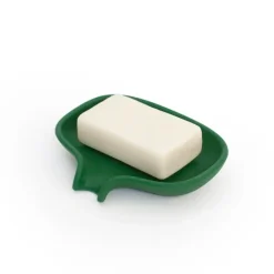 Online Bosign Jabonera silicona con pico para goteo, oscuro Verde