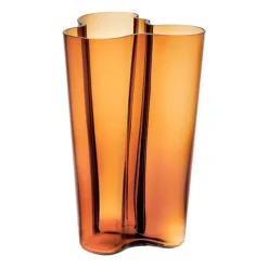 Clearance Iittala Jarrón Alvar Aalto cobre, 251 mm Marrón