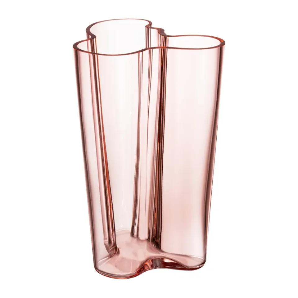 Online Iittala Jarrón Alvar Aalto salmón, 251 mm Rosa