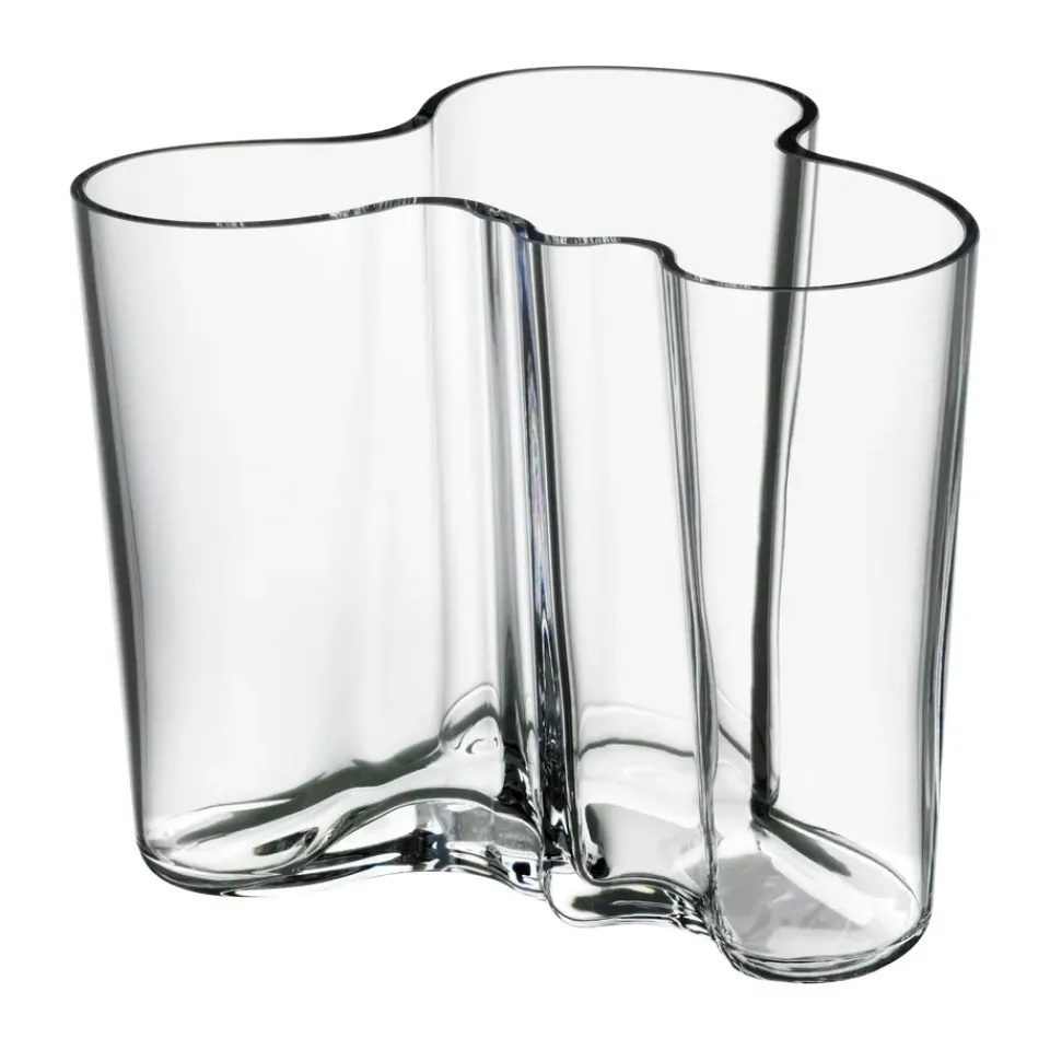 Online Iittala Jarrón Alvar Aalto , 120 mm Transparente