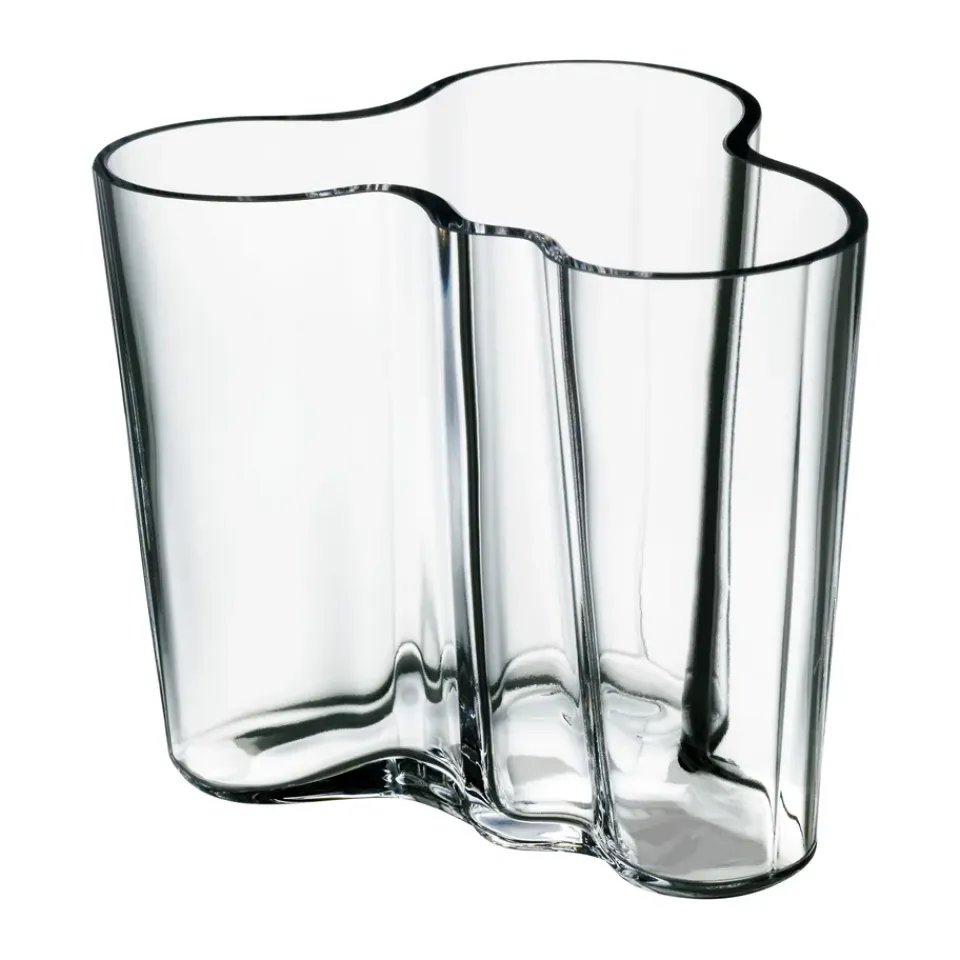 Discount Iittala Jarrón Alvar Aalto , 95 mm Transparente