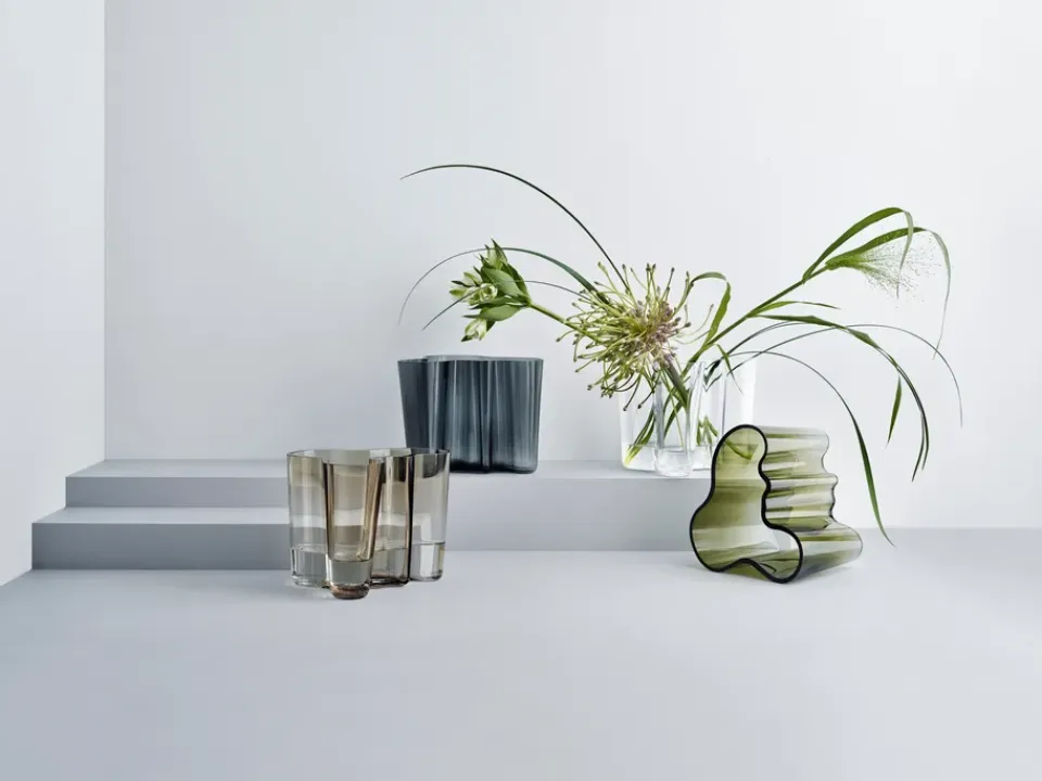 Discount Iittala Jarrón Alvar Aalto musgo, 160 mm Verde