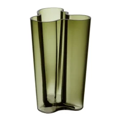Best Iittala Jarrón Alvar Aalto musgo, 251 mm Verde