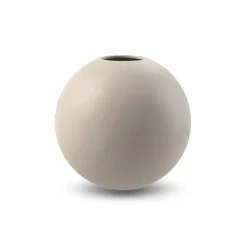 New Cooee Design Jarrón Ball arena, 10 cm Beige