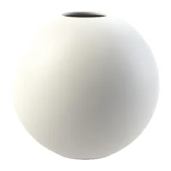 Cooee Design Jarrón Ball , 8 cm Blanco