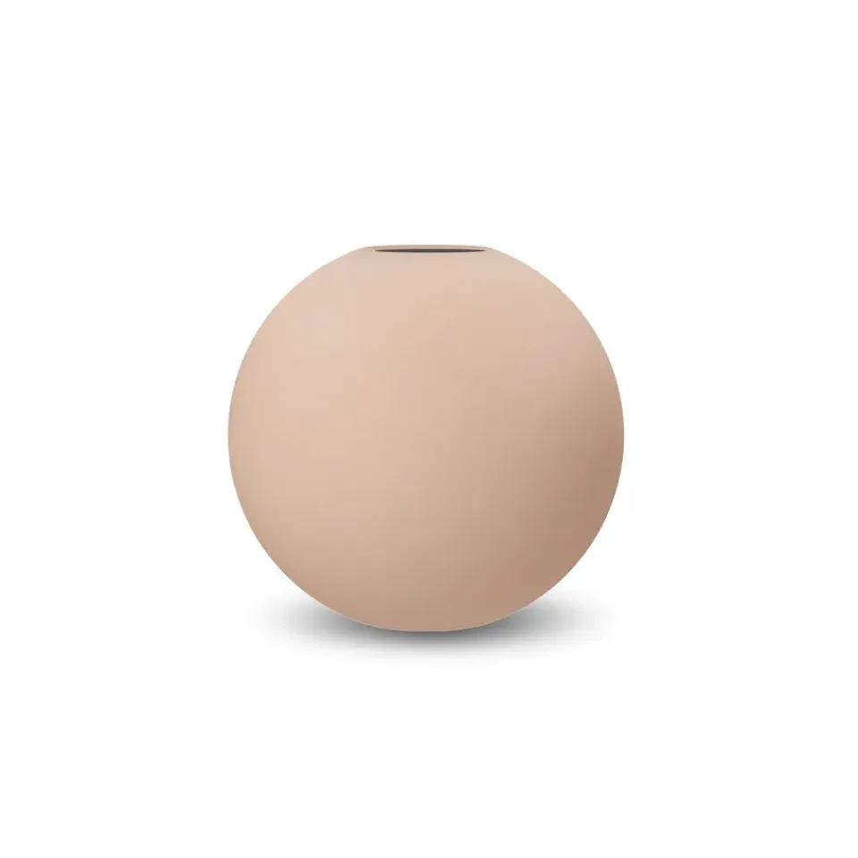 Discount Cooee Design Jarrón Ball blush, 20 cm Rosa