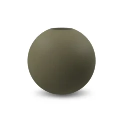 Online Cooee Design Jarrón Ball olive, 10 cm Verde