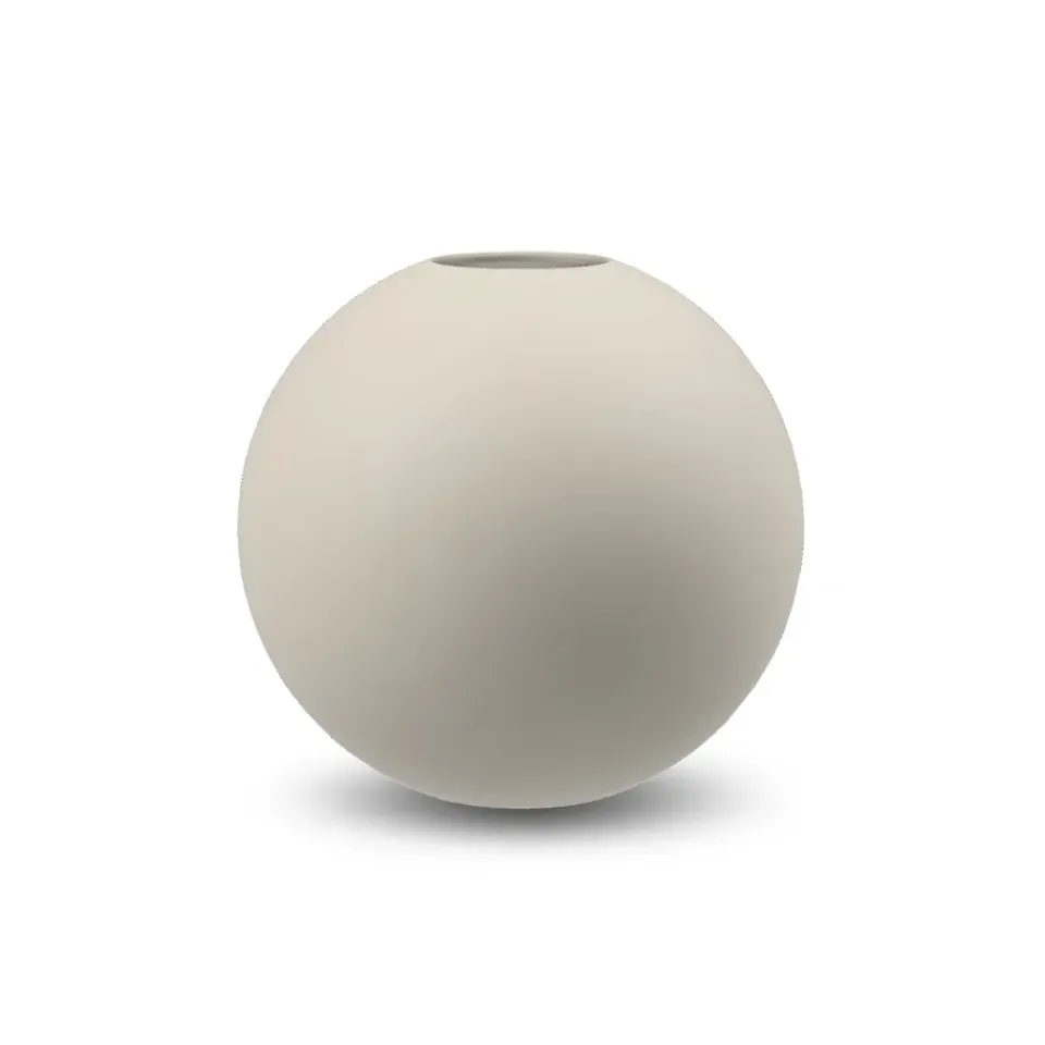 Sale Cooee Design Jarrón Ball shell, 10 cm Gris