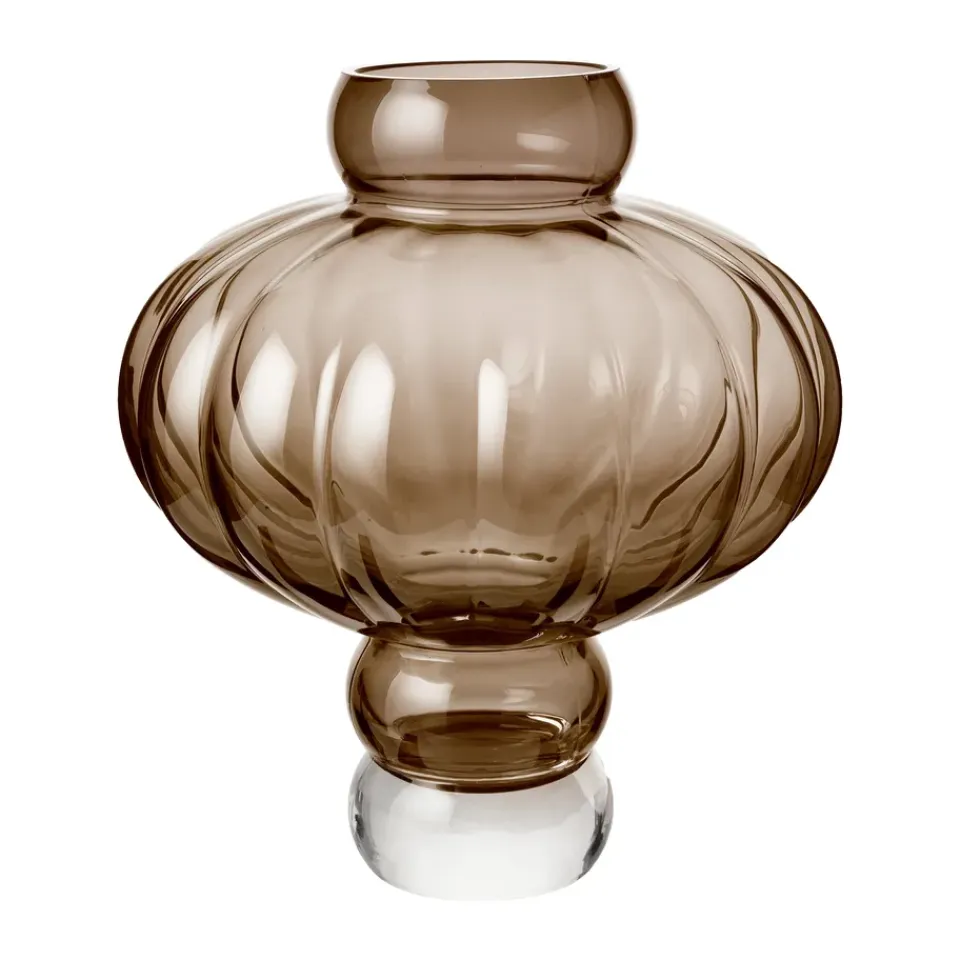 New Louise Roe Jarrón Balloon 08, 30 cm, Smoke Gris