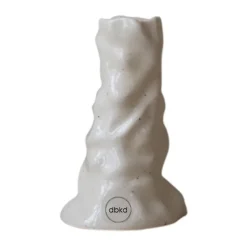 DBKD Jarrón Bloom, Vanilla Blanco