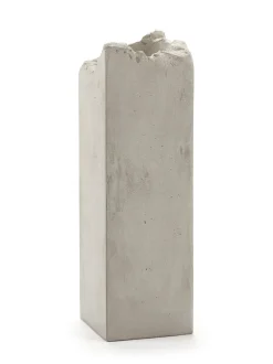 Outlet Serax Jarrón Broquaine L 38 cm, Grey Gris