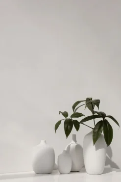Best Blomus Jarrón Ceola 18,5 cm, Blanco