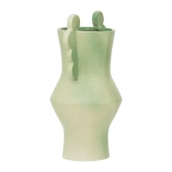 Hot URBAN NATURE CULTURE Jarrón Circulo 31,5 cm, Pale green Verde