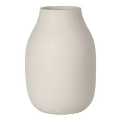 Sale Blomus Jarrón Colora L, 20 cm, Moonbeam Beige
