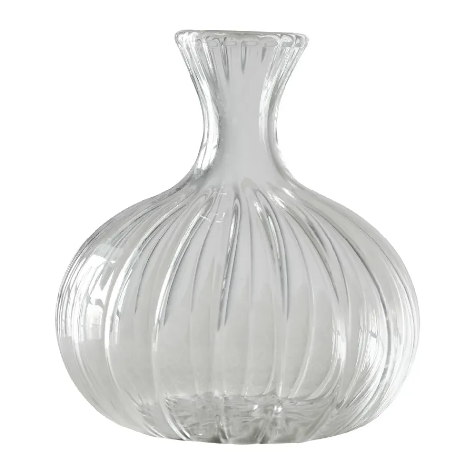 Clearance Tell Me More Jarrón Como ripple, Small 10 cm Transparente
