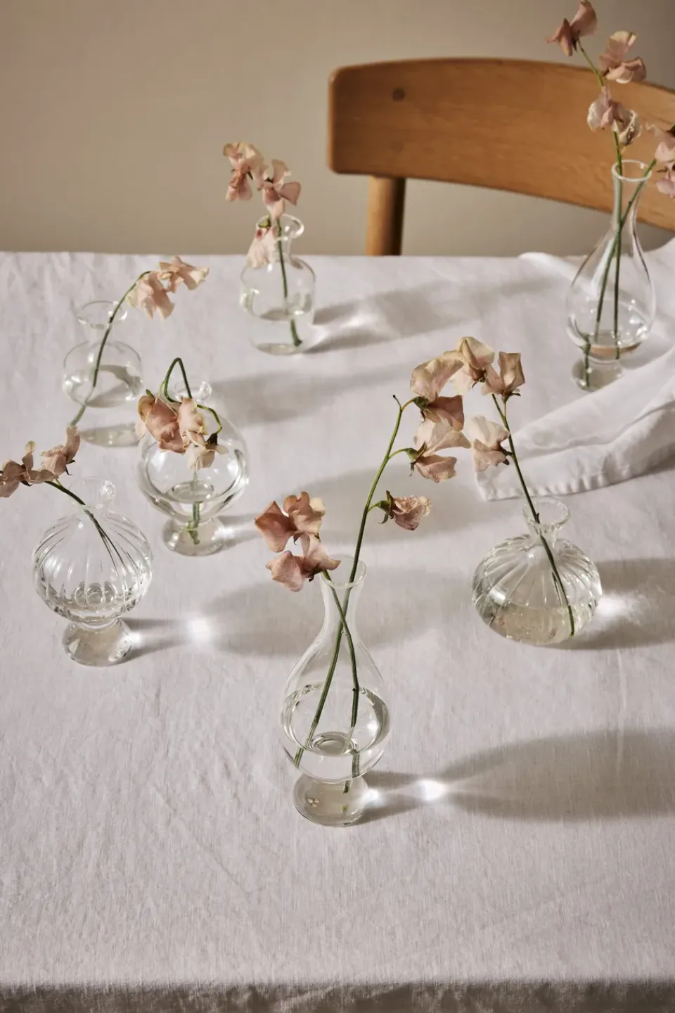 Clearance Tell Me More Jarrón Como ripple, Small 10 cm Transparente