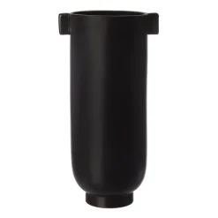 Outlet ERNST Jarrón con asa 28 cm, Negro