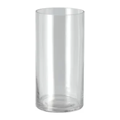 Clearance Scandi Living Jarrón Cylinder Ø10x20 cm, Transparente