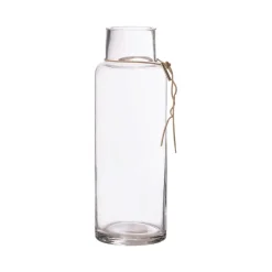Outlet ERNST Jarrón de vidrio , Pequeño, 34 cm Transparente