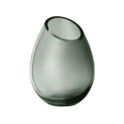 Outlet Blomus Jarrón Drop pequeño, Smoke Gris