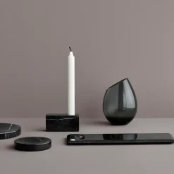 Outlet Blomus Jarrón Drop pequeño, Smoke Gris