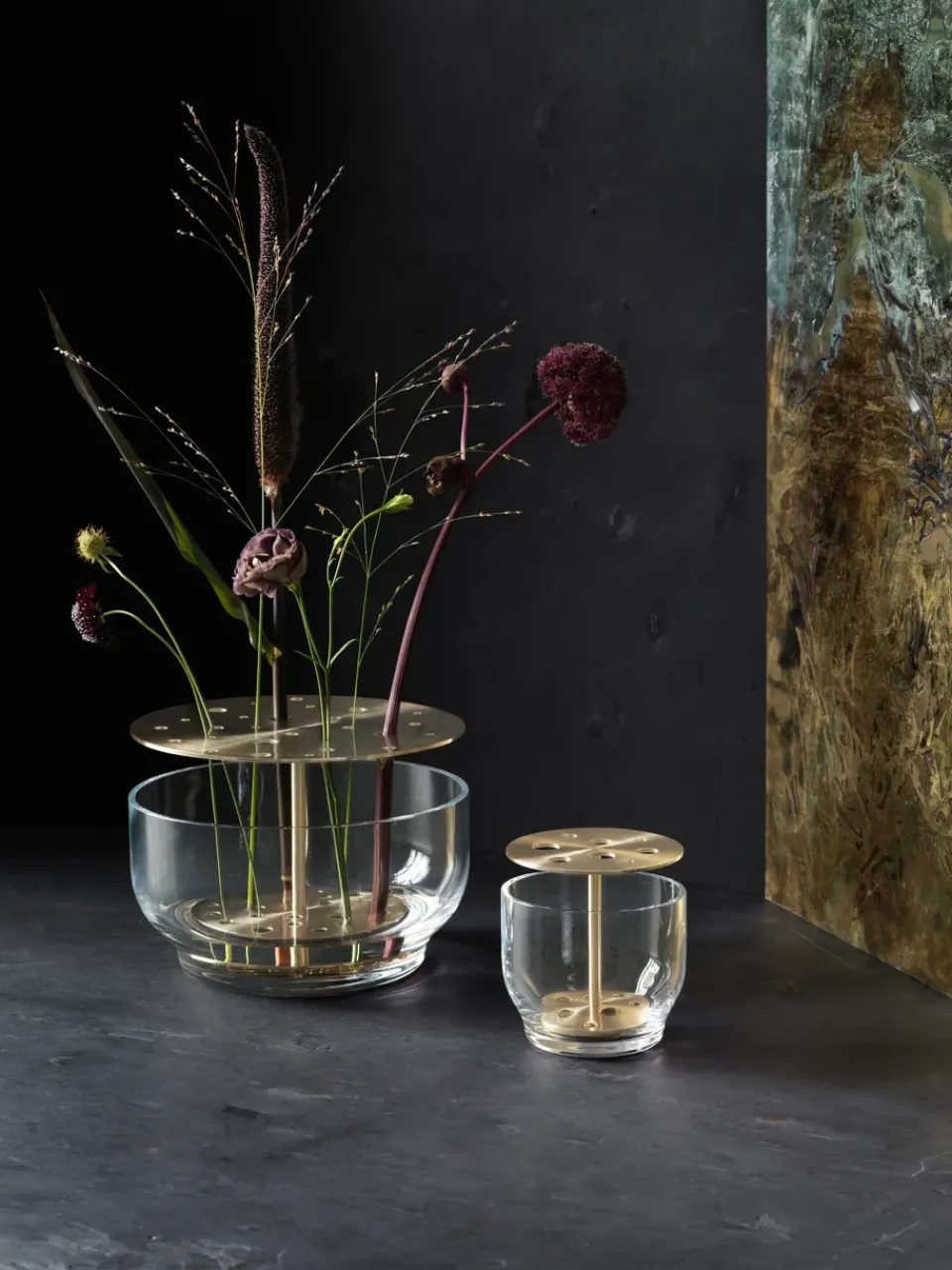 Online Fritz Hansen Jarrón Ikebana, Large Color dorado
